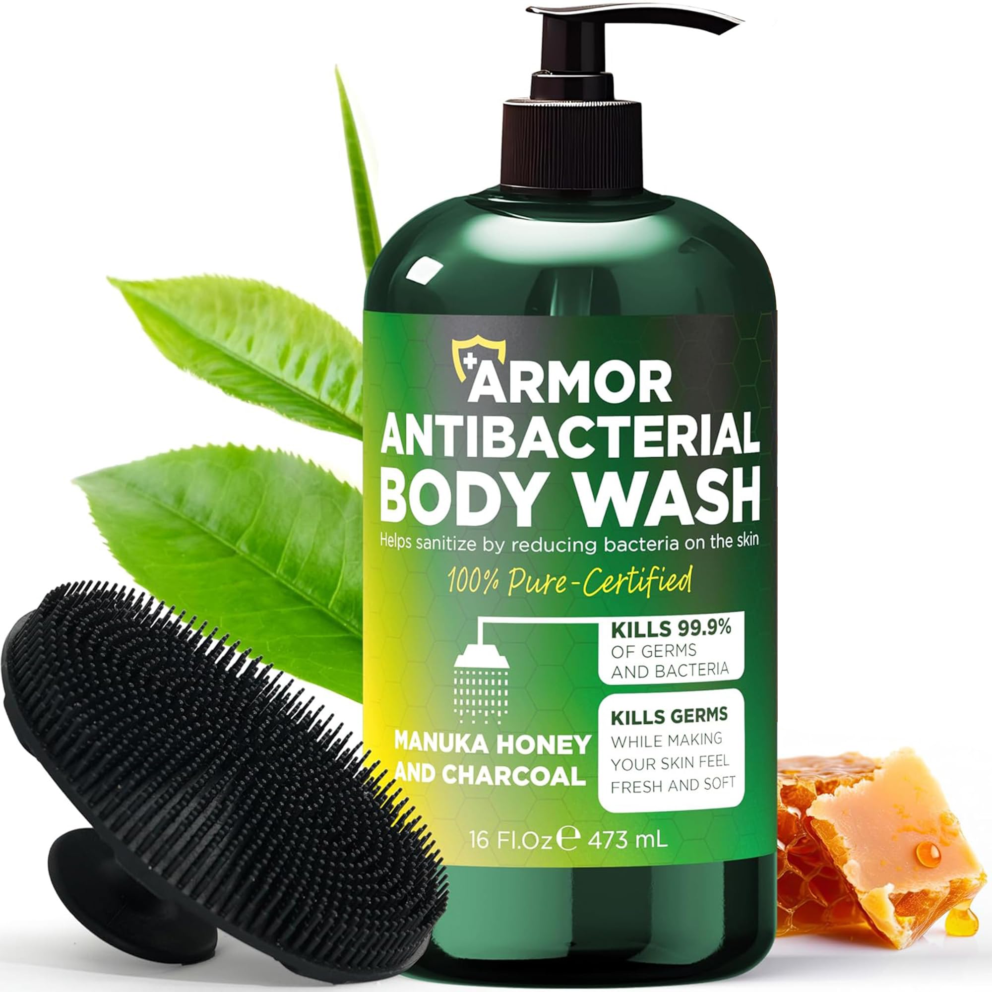 Terramed Just Think Comfort Antibacterial Body Scrub Exfoliator Deep Cleansing - Terramed Just Think Comfort Official Product View 9