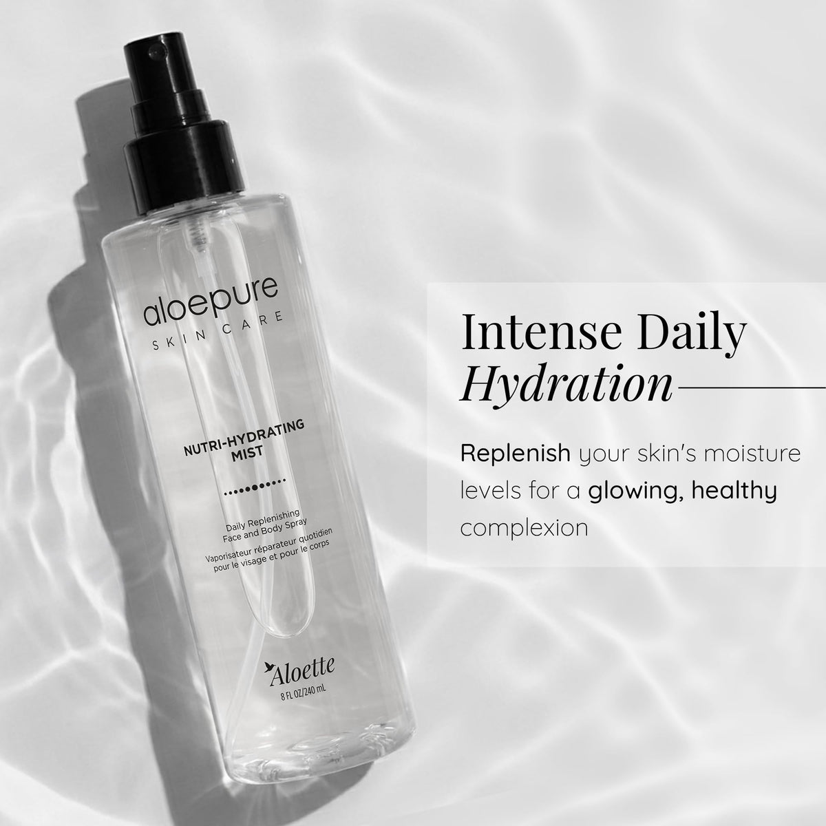 Aloette Nutri Hydrating Mist After Sun Spray - Aloette Official Imagery - 3