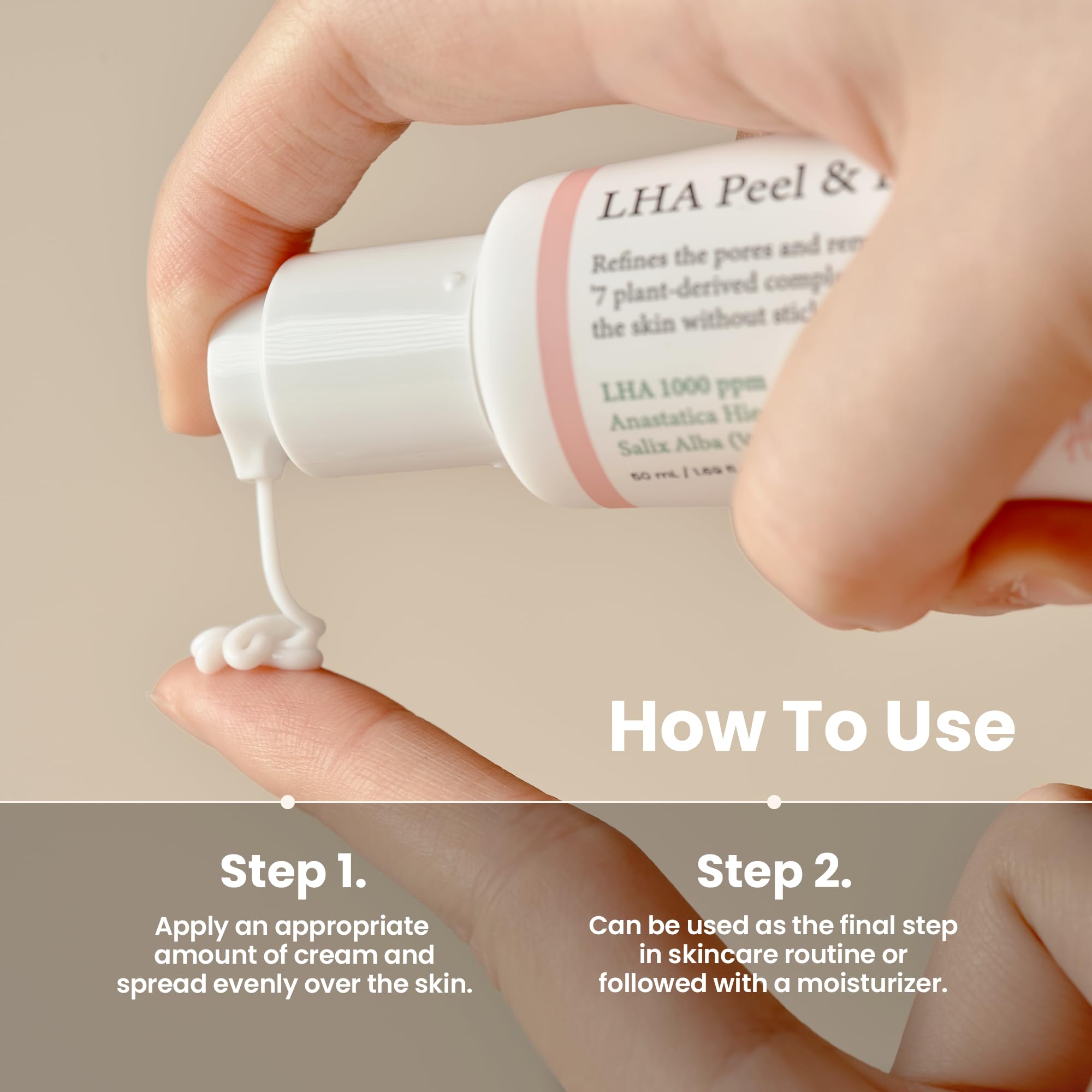 AXIS-Y LHA Peel &amp; Fill Pore Balancing Cream, Korean Daily - AXIS-Y