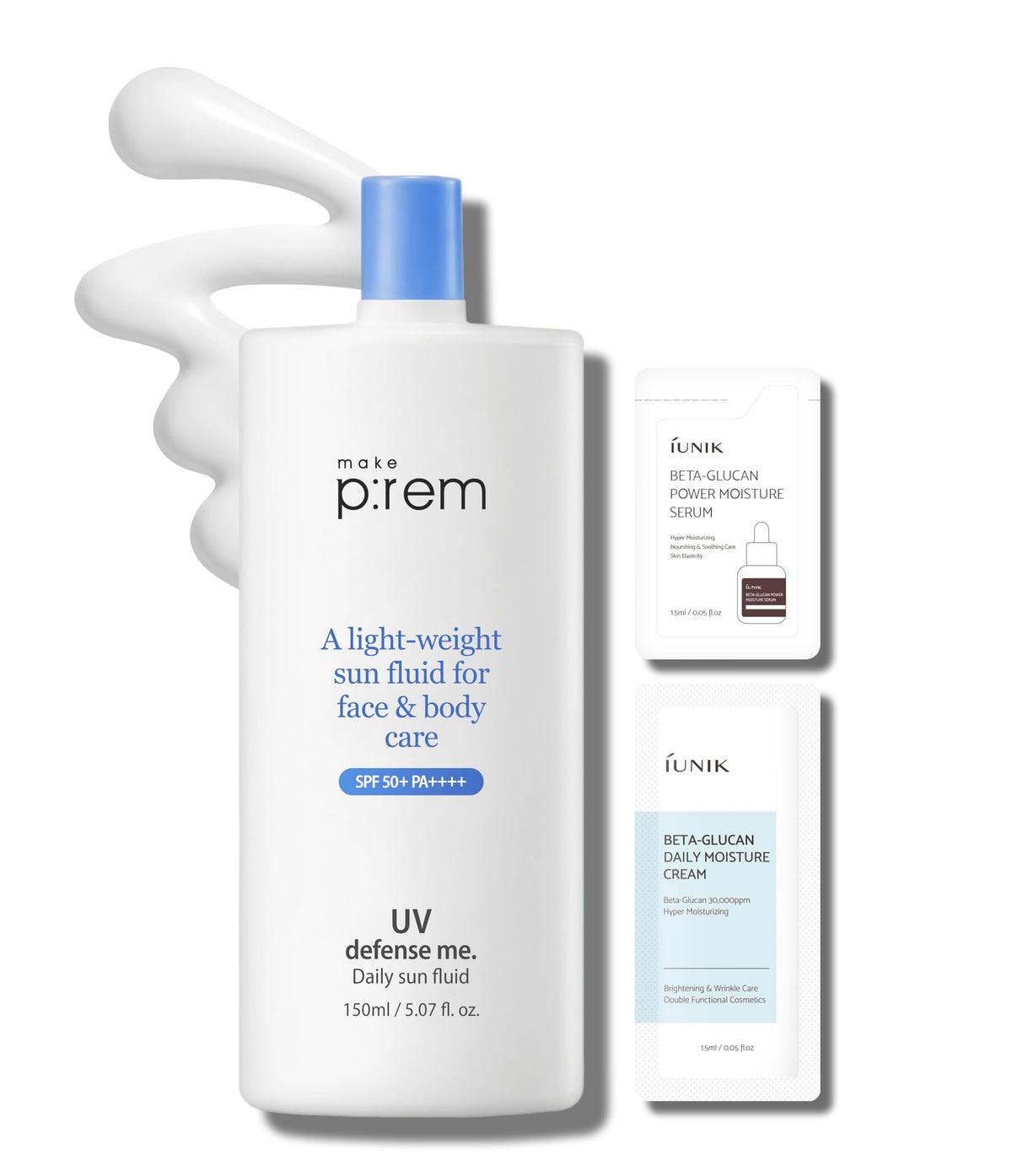 MAKEPREM Defense Me Daily Vegan Sun Fluid Non greasy Calming - MAKEP:REM Official Imagery - 2
