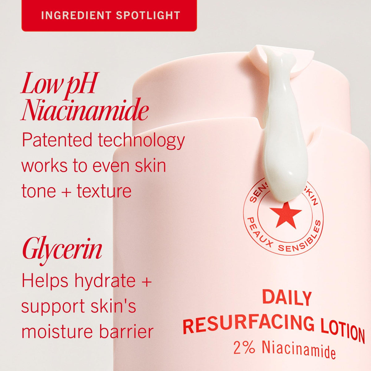 First Aid Beauty Daily Resurfacing Lotion with 2 Niacinamide - Premium Selection Official Imagery - 6