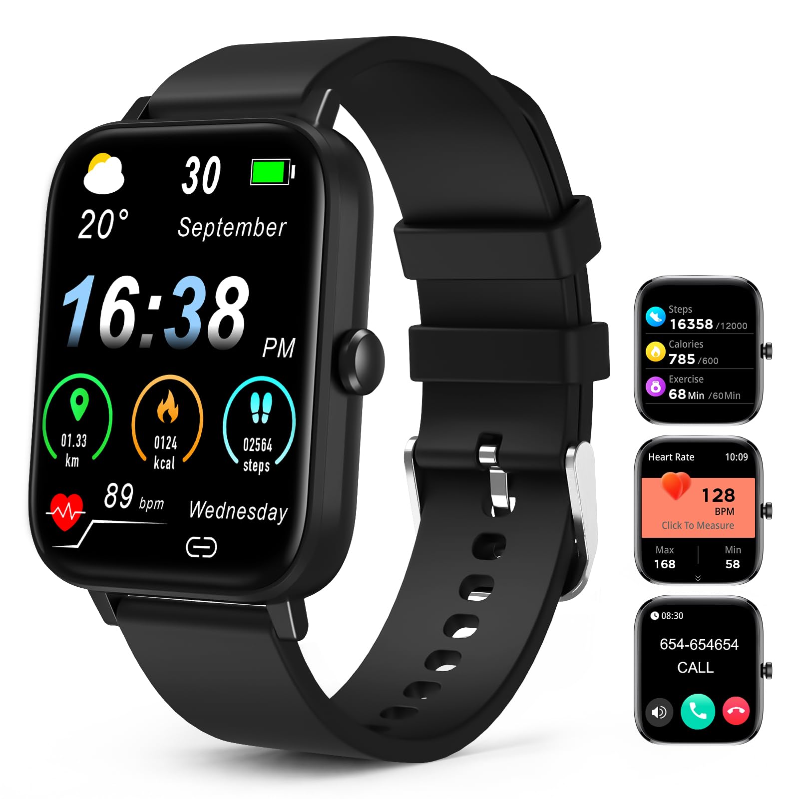 Choiknbo Smartwatch for Women - Call, Fitness Tracker, Heart Rate & Sl - View 10