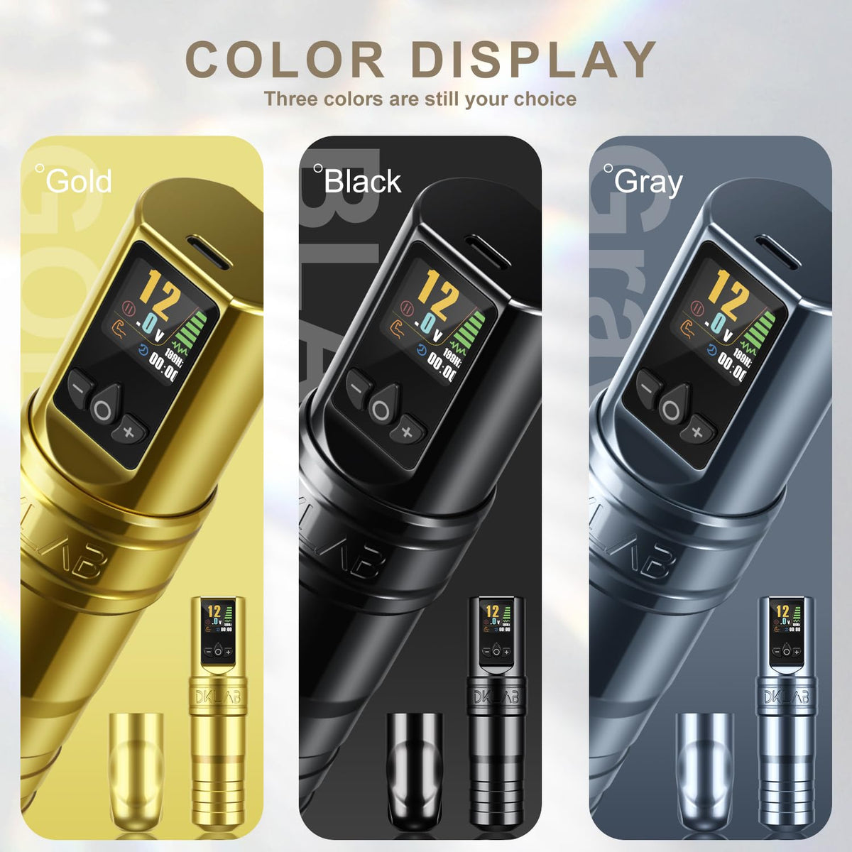 DKLAB New DK W1 Pro Wireless Tattoo Gun Pen Kit Supply with - Linetion Official Imagery - 4
