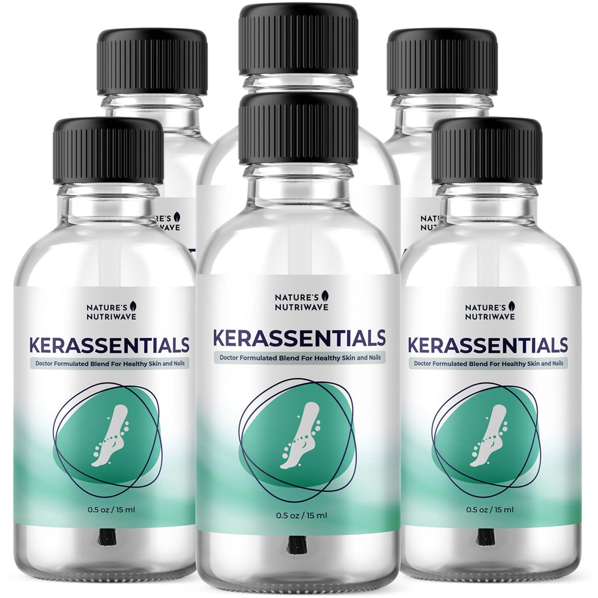 Kerassentials Oil 8 IN 1 Plant Based Formula Natural - Nature’s NutriWave Official Imagery - 8