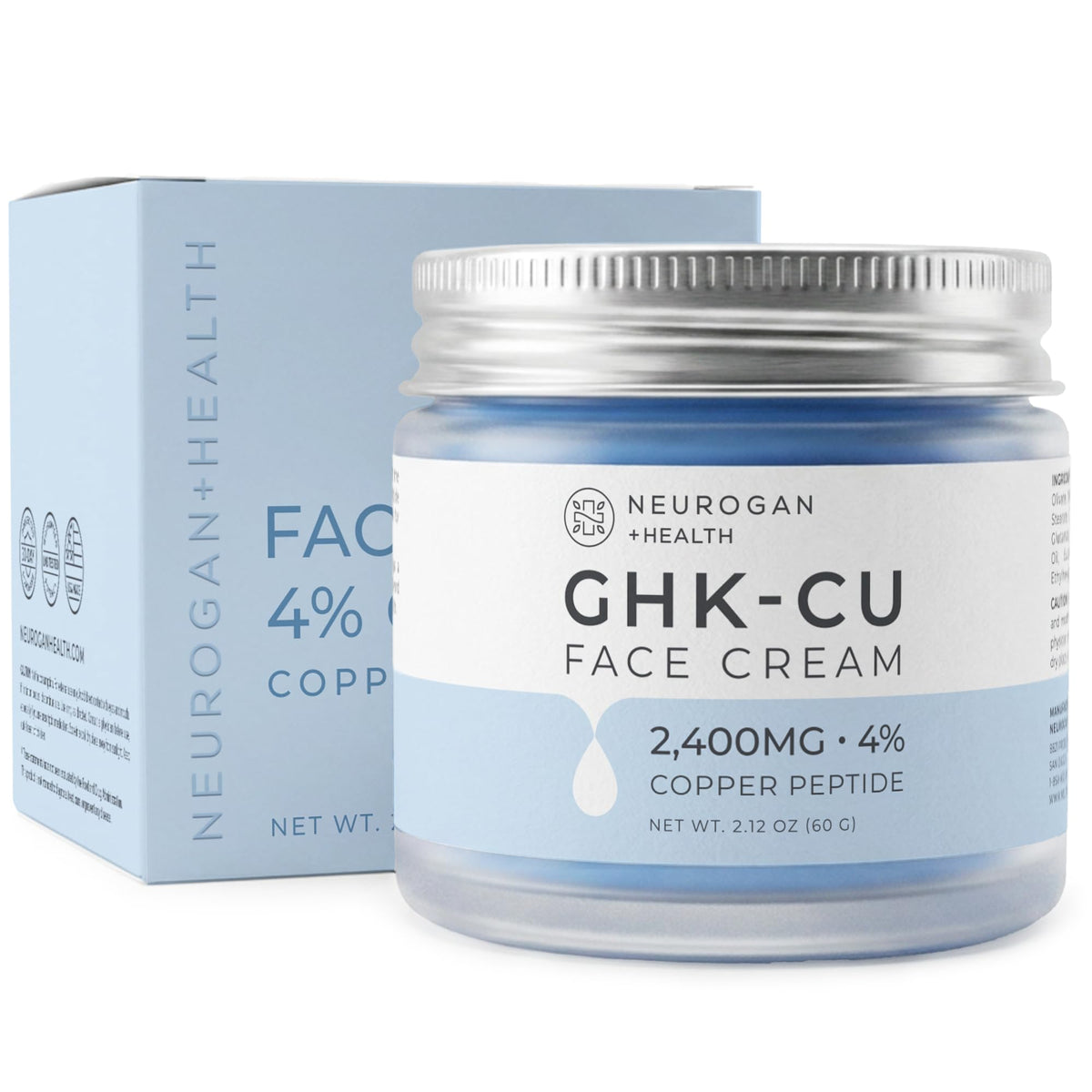 Neurogan GHK Cu Copper Peptide Face Cream - Neurogan Official Imagery - 2