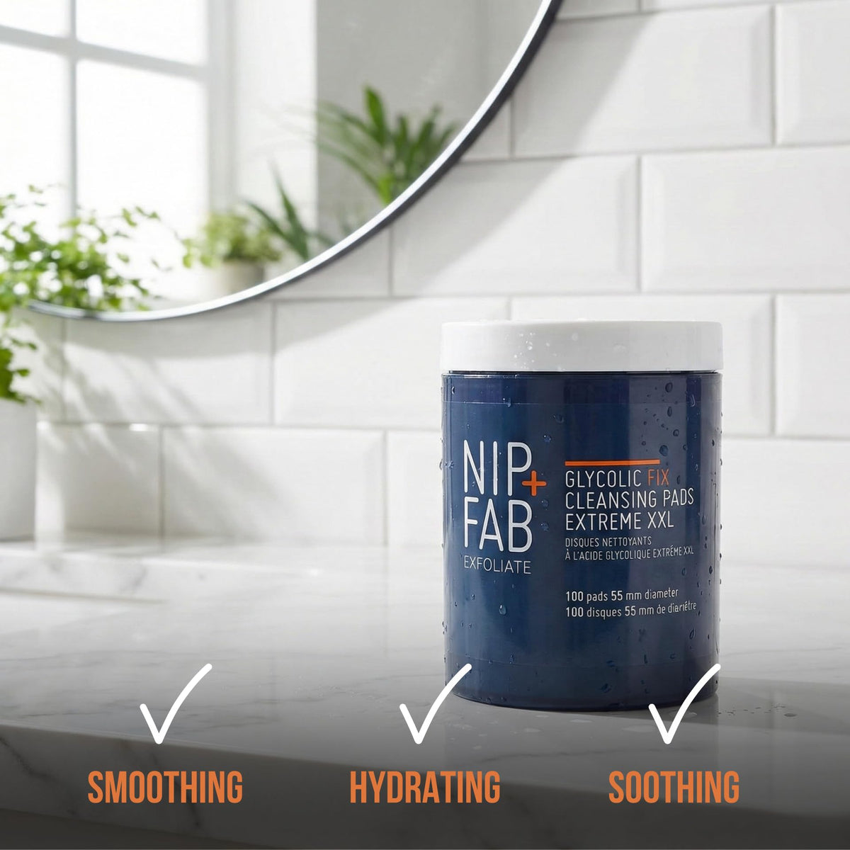 Nip Fab Glycolic Fix Night Pads Extreme XXL 5 Glycolic Acid - Nip+Fab Official Imagery - 7