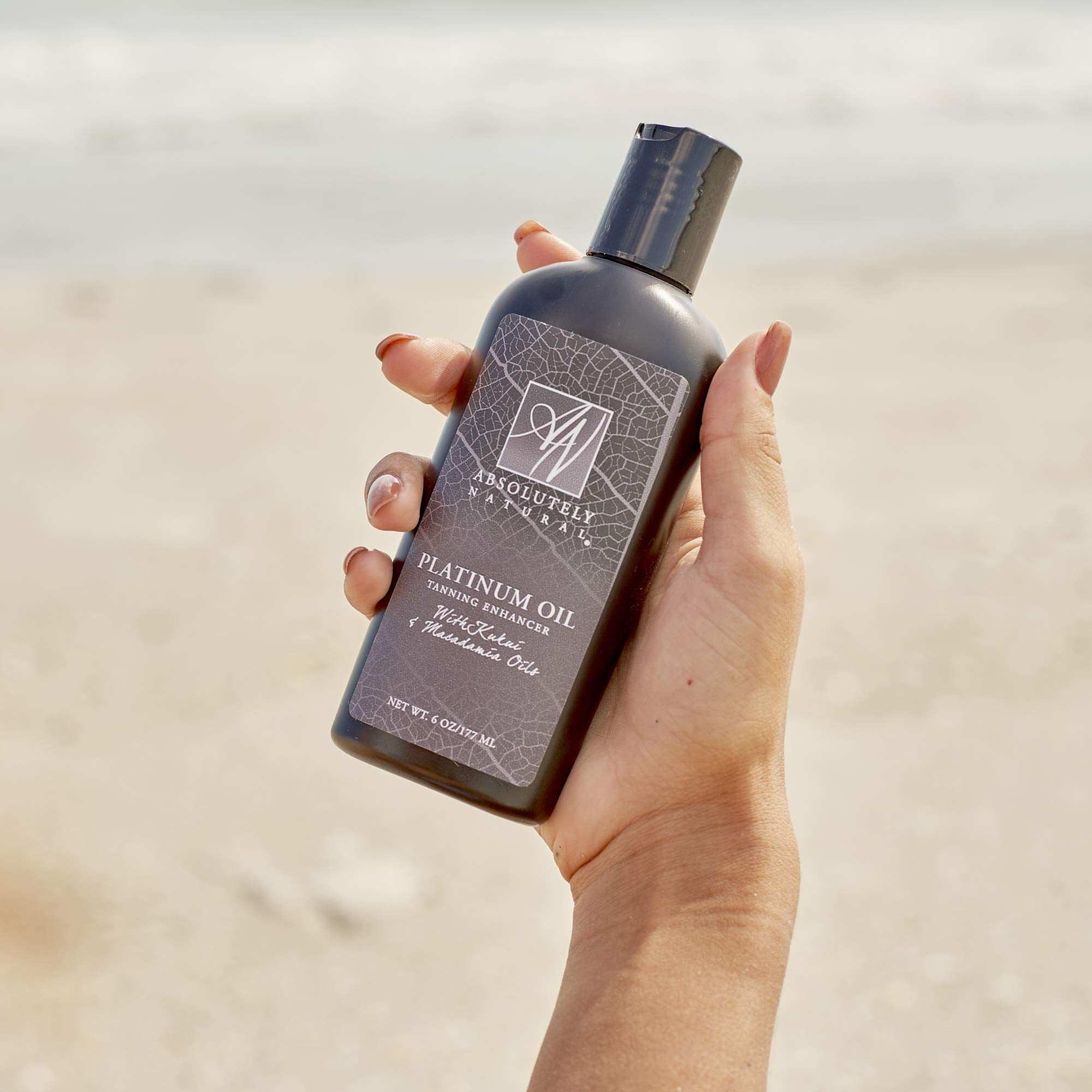Absolutely Natural Organic Tanning Oil Outdoor Tanning Enhancer - Spa Quality & - Absolutely Natural Official Product View 3