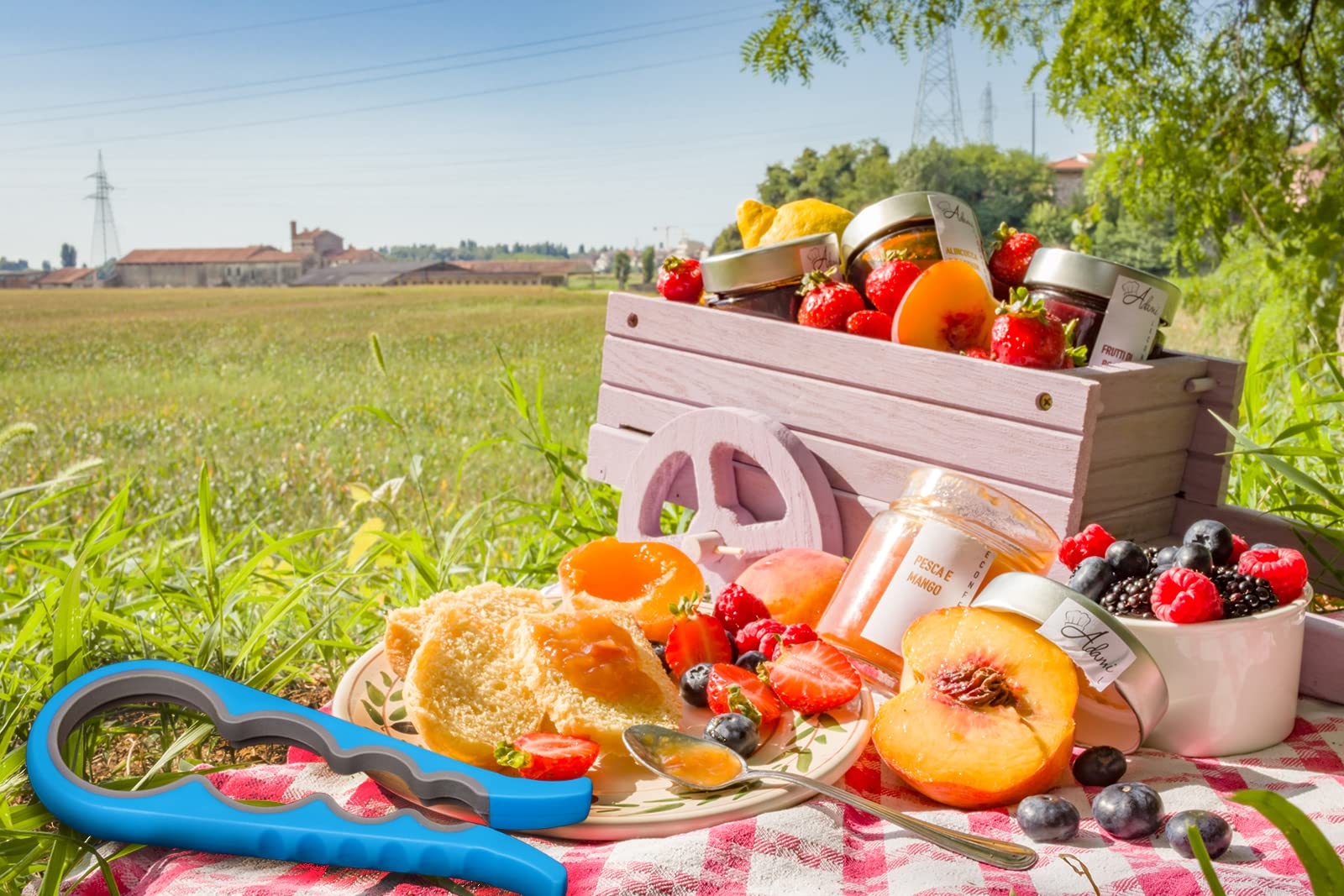 Bloss Jar Opener Bottle Opener for Seniors, Weak Hands and Arthritis, - View 7