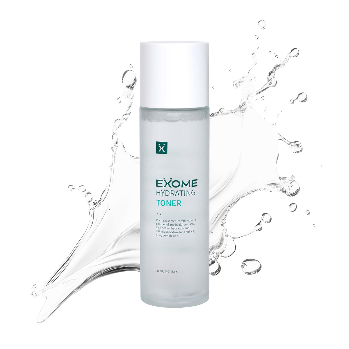 Exome Hydrating Toner Greenery Aqua Base Starter for Glow - Exome Official Imagery - 1