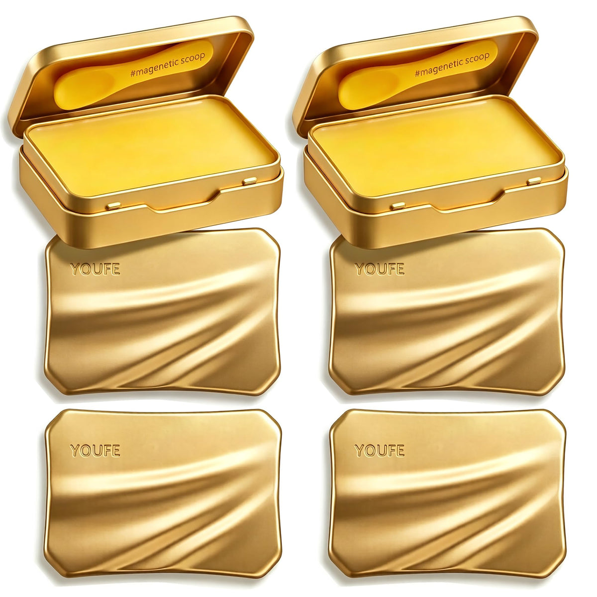 4 Pack Vitamin E Cleansing Balm Removes Waterproof Makeup - YOUFE Official Imagery - 2