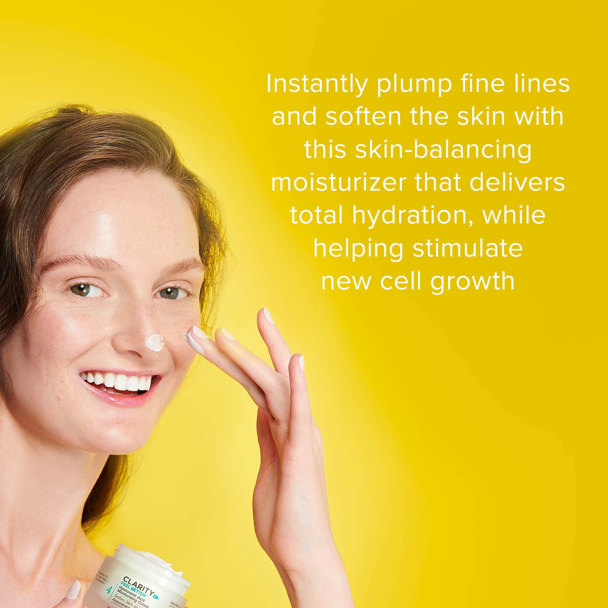 ClarityRx Feel Better Hyaluronic Acid Face Moisturizer - Premium Selection Official Imagery - 3