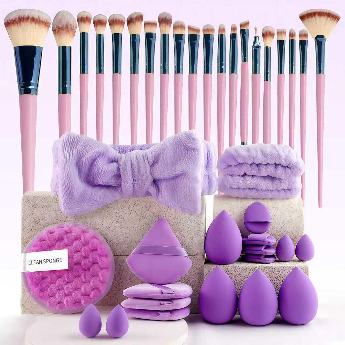 40pcs All in One Beauty Kit Professional Cosmetic Tools Set - Hjhovexy Official Imagery - 3