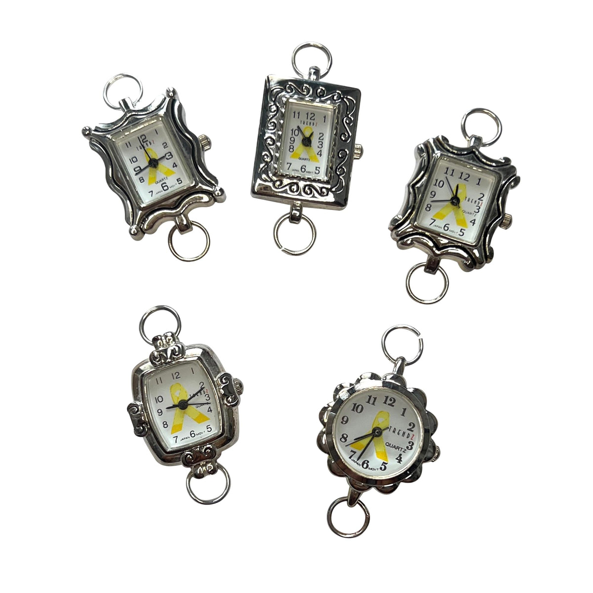 NIMI 5 Piece Printed Pearl Watch Face Set for Beading and - NIMI Official Imagery - 3