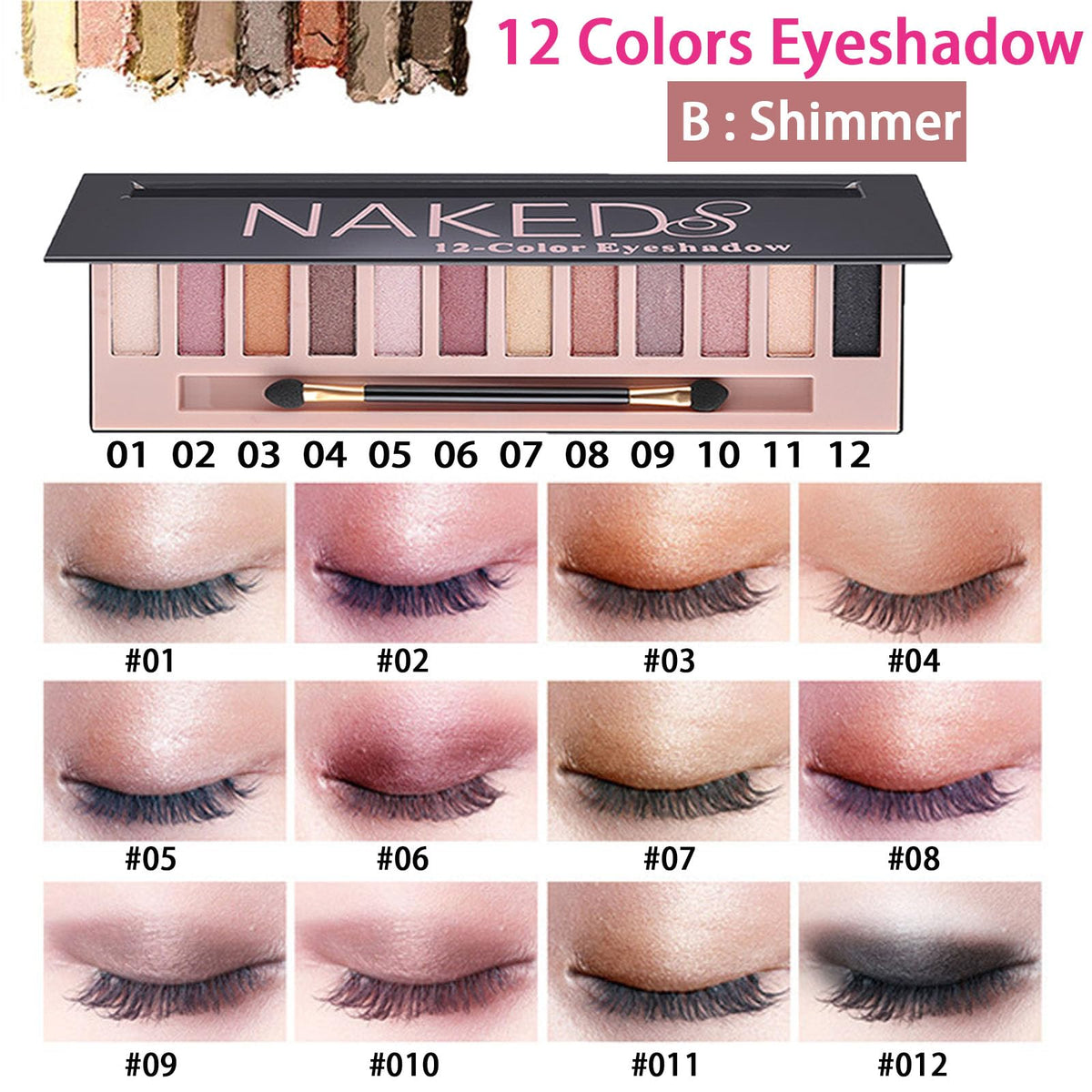 All in One Makeup Kit for Women Full Kit Makeup Set 12 - Geyomi Official Imagery - 3