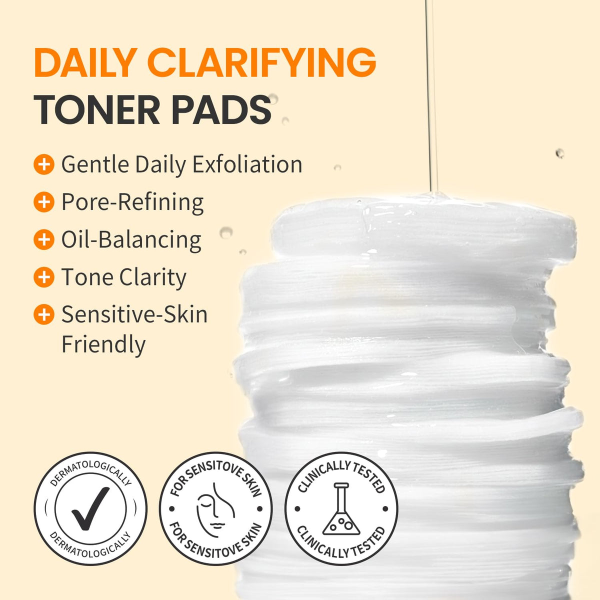 OOTD Vitamin C Toner Pads with Niacinamide 70 Pads - #OOTD Official Imagery - 6