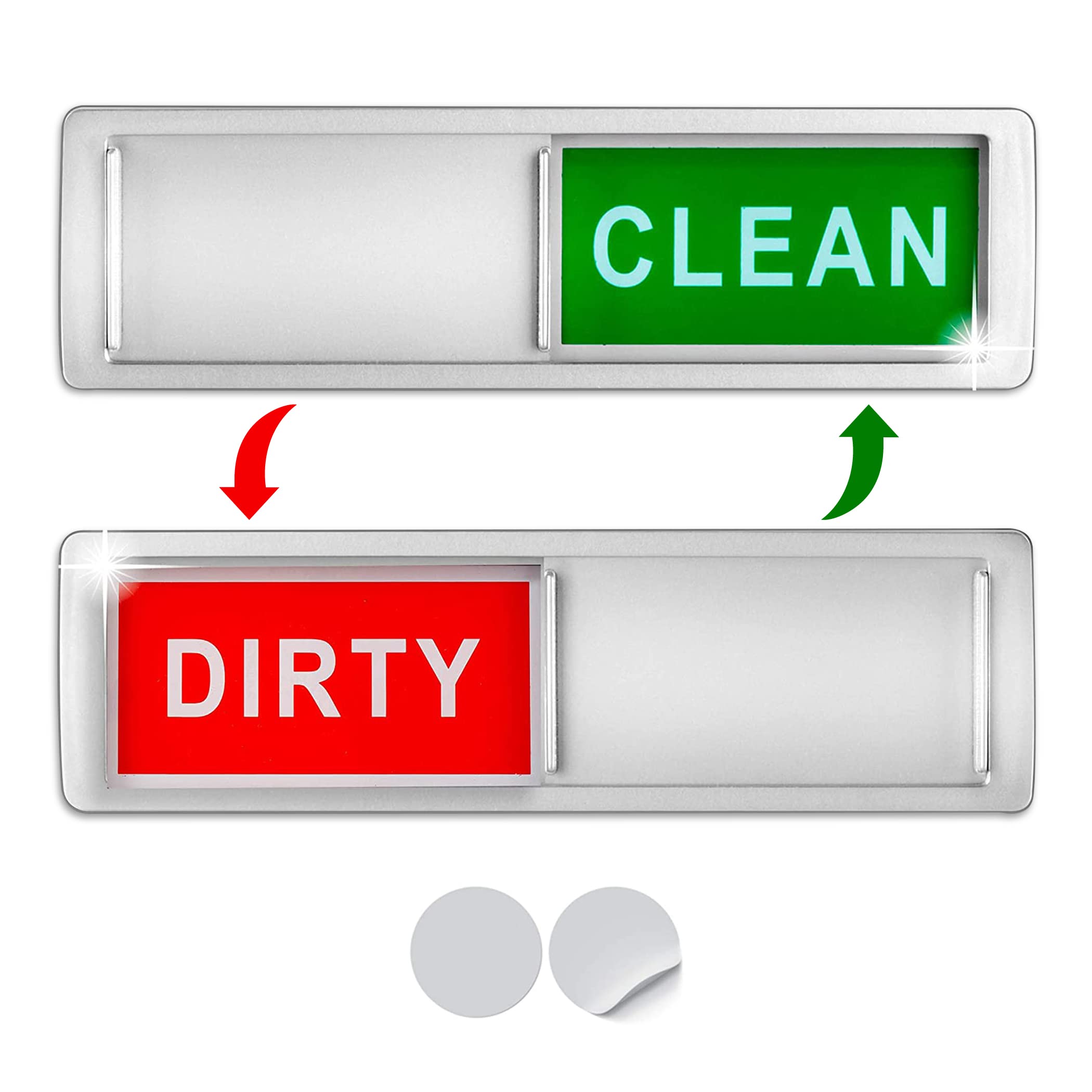 SETTER HOME Premium Clean Dirty Dishwasher Magnet, Dirty Clean Si by SETTER HOME - Angle View 1