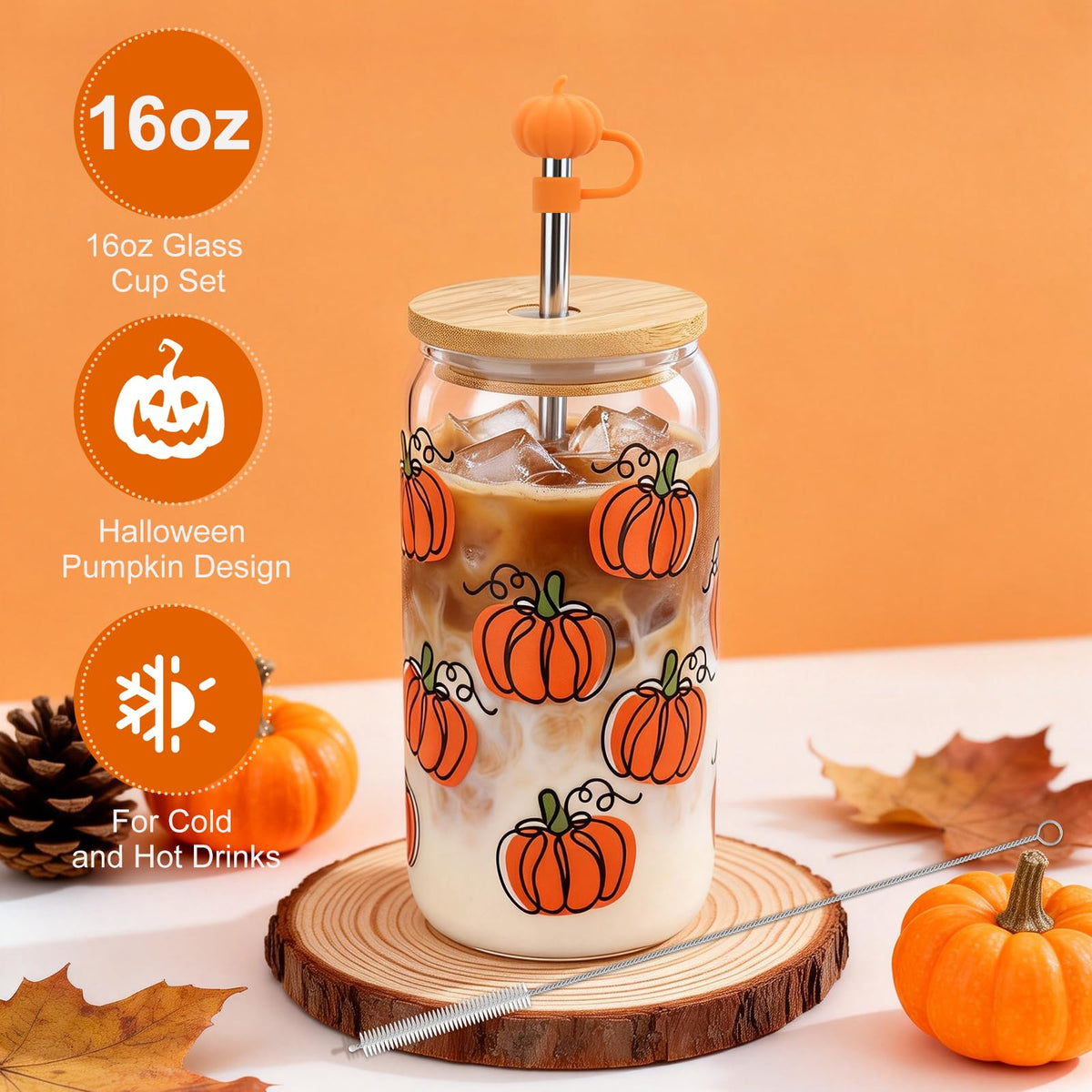 Fall Gifts Baskets for Women Pumpkin Themed Get Well Package - Soyminer Official Imagery - 4