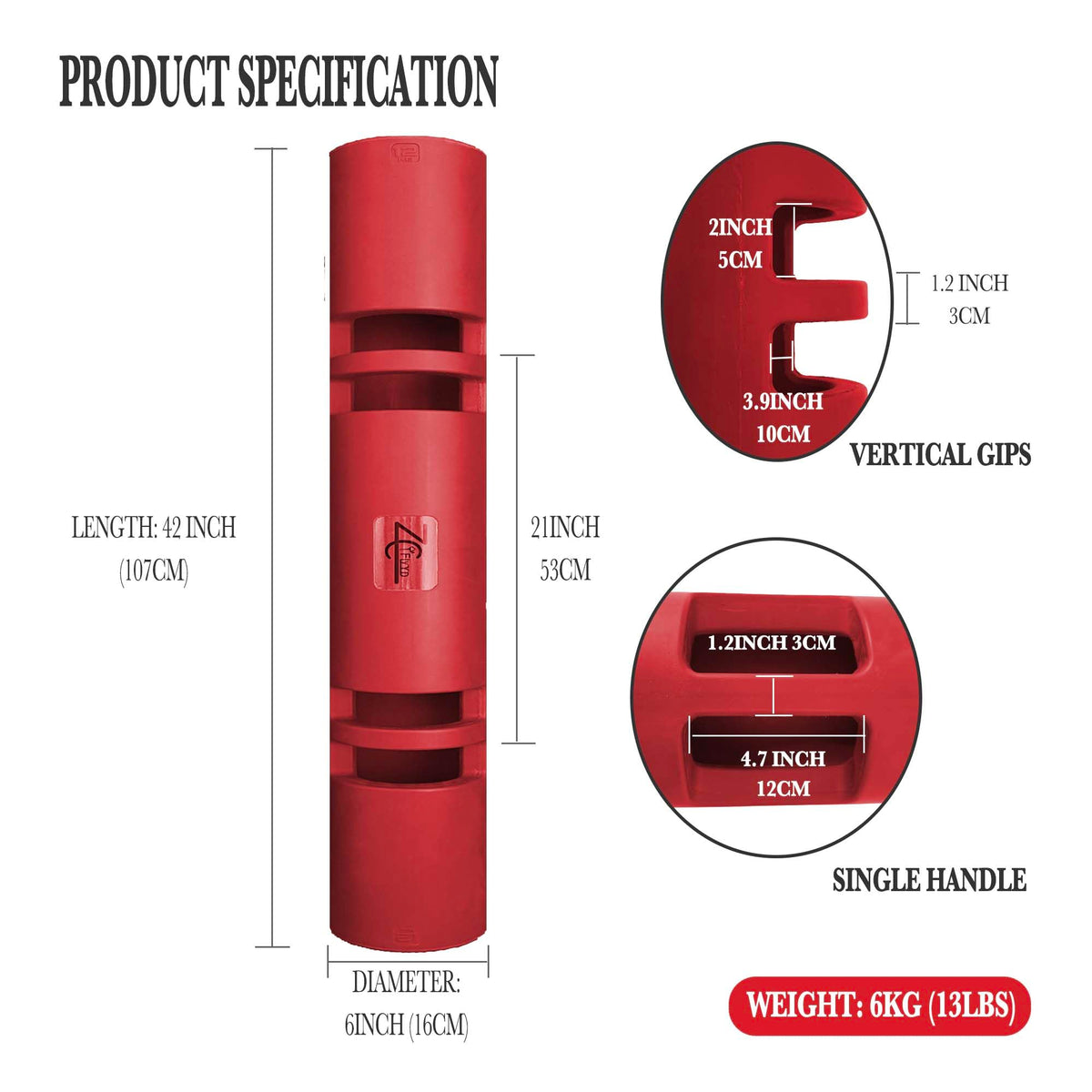 ZCFLYYD Weighted Workout Tube for Functional Training TPR - DAONEG Official Imagery - 4