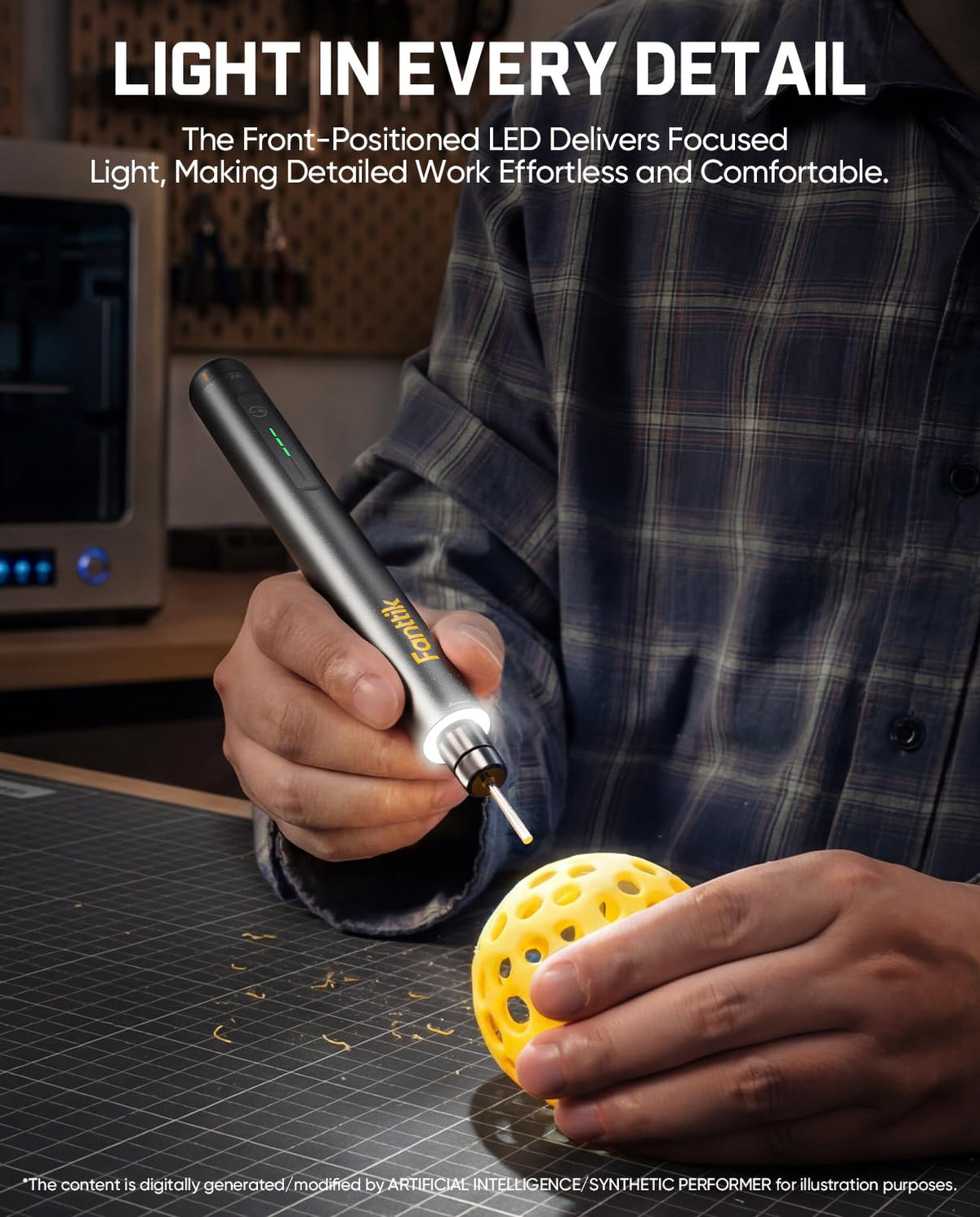 Fanttik F2 Master Kit Mini Cordless Rotary Tool Precision - Fanttik Official Imagery - 5