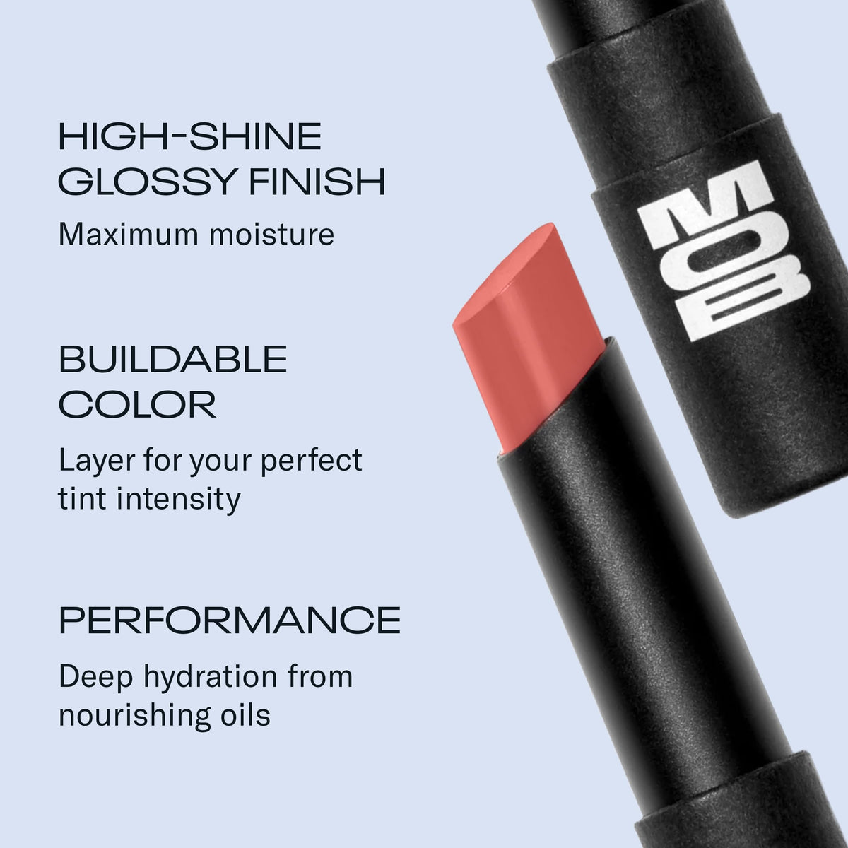 MOB Beauty Hydrating Shine Lip Balm Soft Rose - MOB Official Imagery - 4