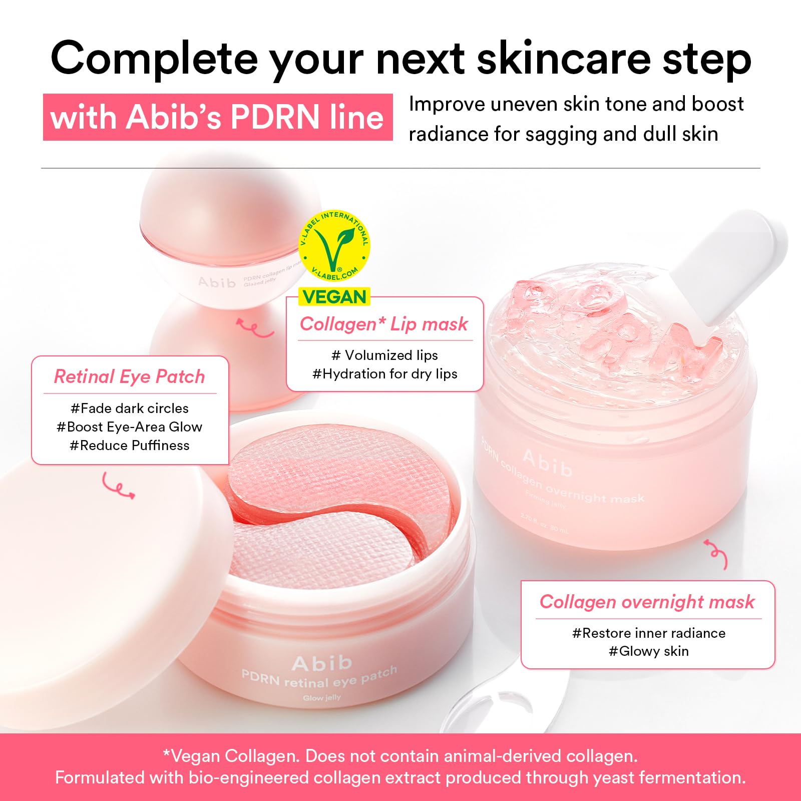 Abib Pink Me Up PDRN 3 Step Glow Kit - Abib Official Product Imagery - 3