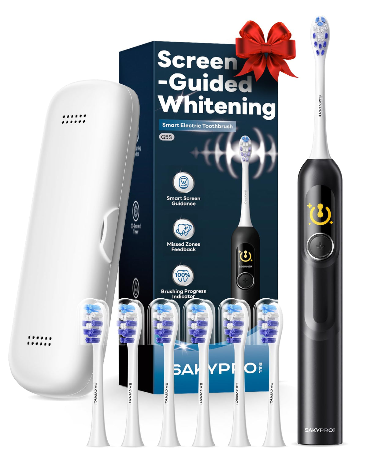 SAKYPRORAL AI Electric Toothbrush for Adults and Kids - SAKYPRORAL Official Imagery - 2