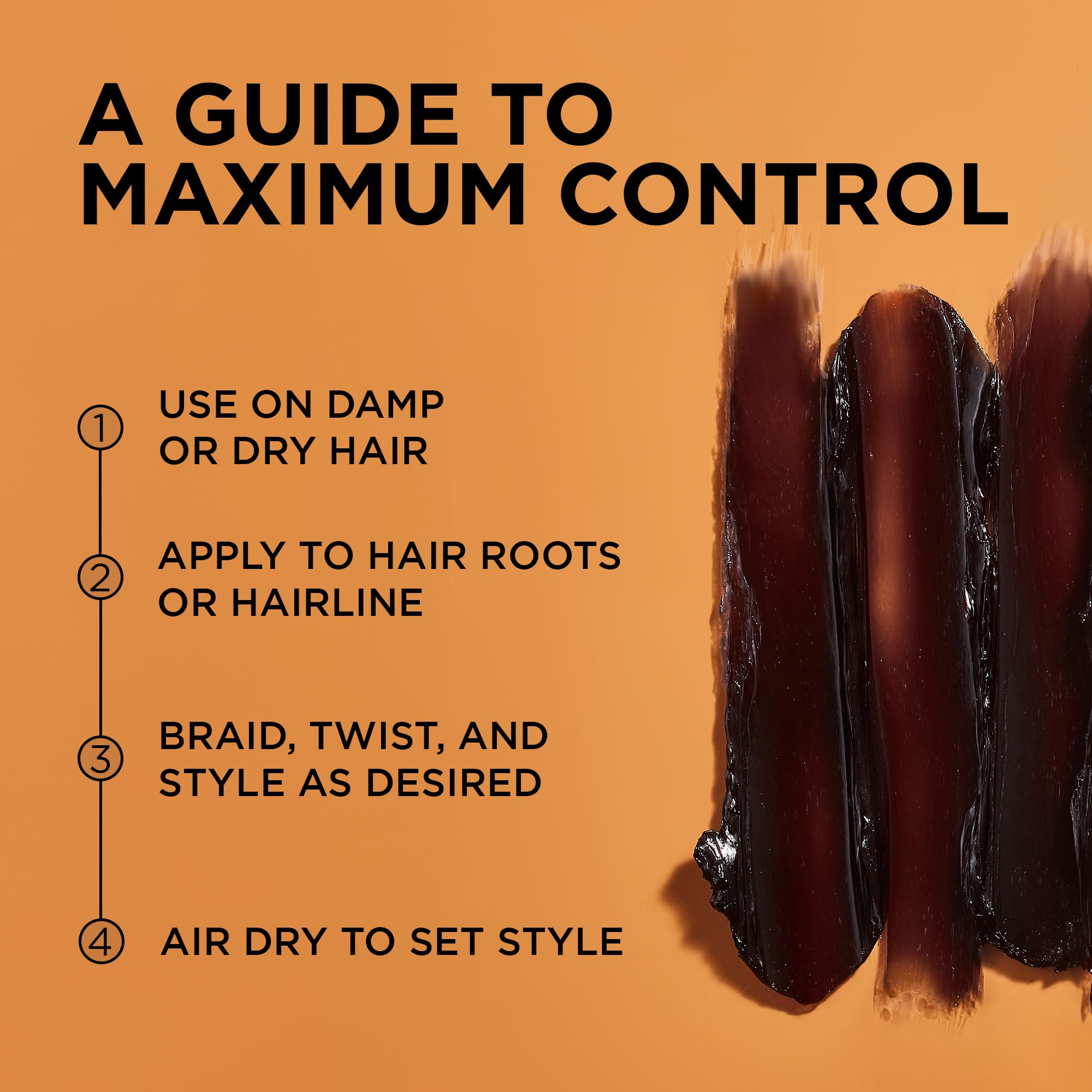 African Pride Black Castor Miracle Braid, Loc & Twist Gel - African Pride Official Product View 5