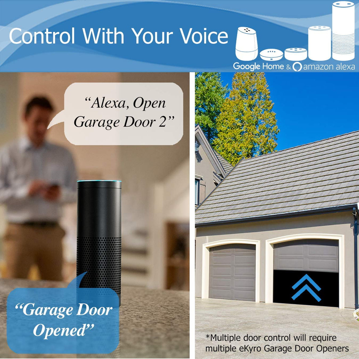 eKyro Smart Garage Door Opener - eKyro Official Imagery - 5