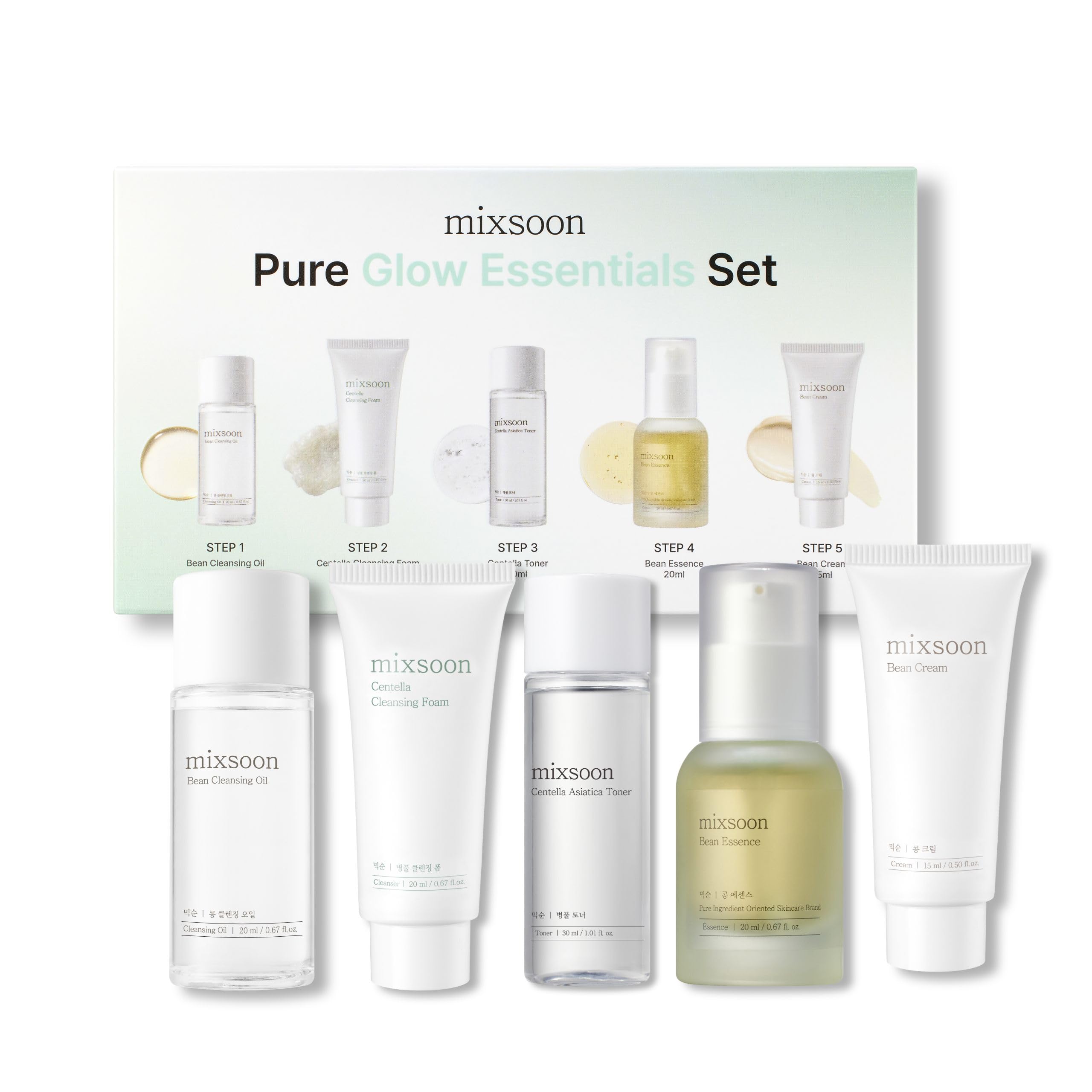 mixsoon Pure Glow Essentials Set - mixsoon