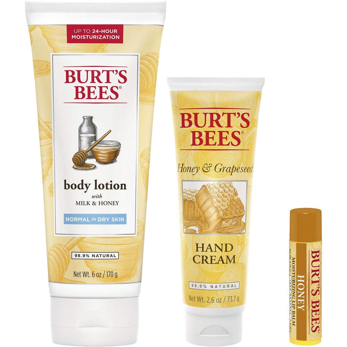 Burts Bees Honey Pot Skin And Lip Gift Pack 1 EA - Burt's Bees Official Imagery - 4