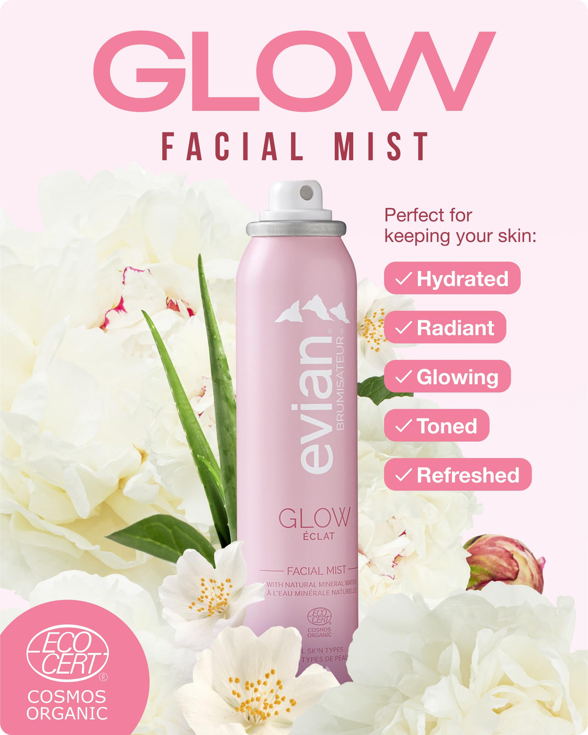 Evian Facial Spray - Premium Selection Official Imagery - 3