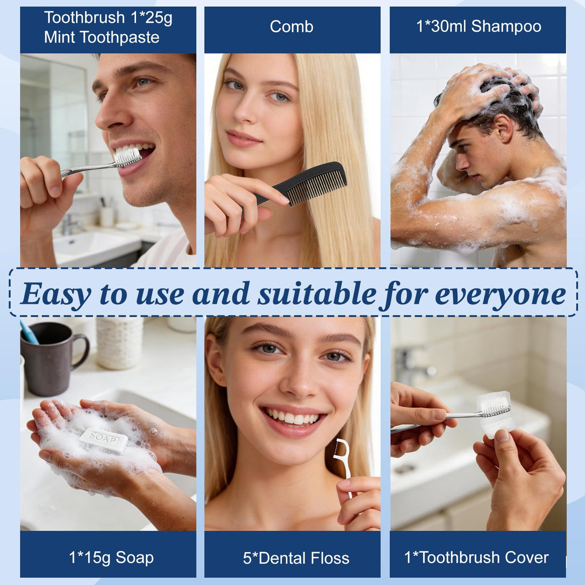 Hygiene Kit Personal Hygiene Kit Individually Packaged - Lomgwumy Official Imagery - 4