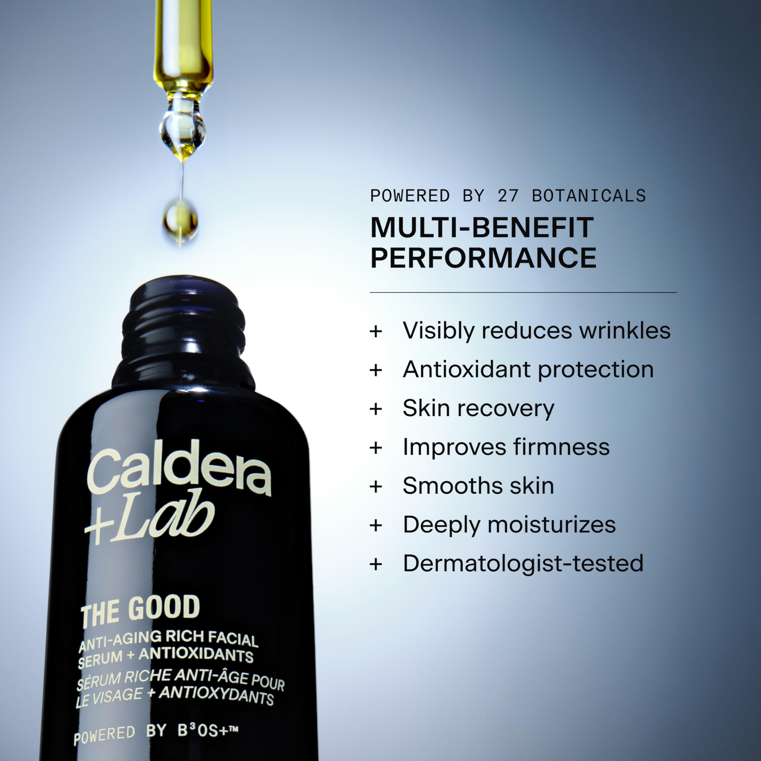 Caldera + Lab The Good - Men's Anti Aging Rich Facial Serum & 1 - Caldera + Lab Official Product View 4
