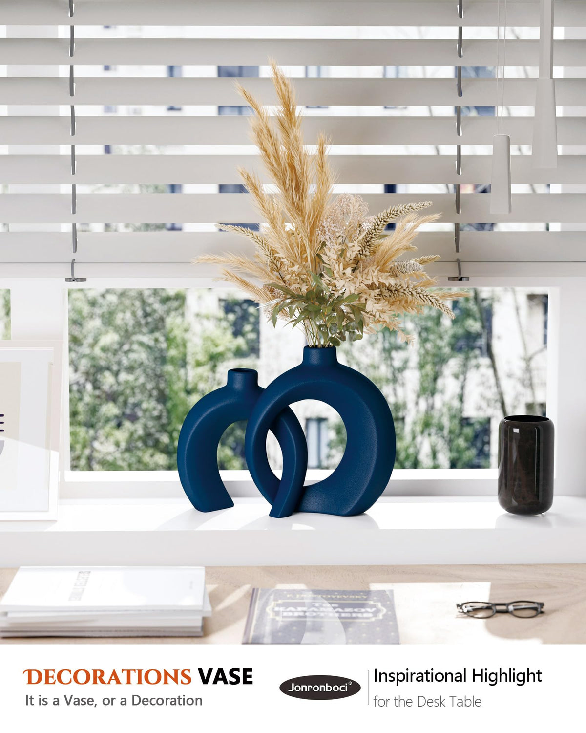 Blue Vase Set of 2 - Jonronboci Official Imagery - 8