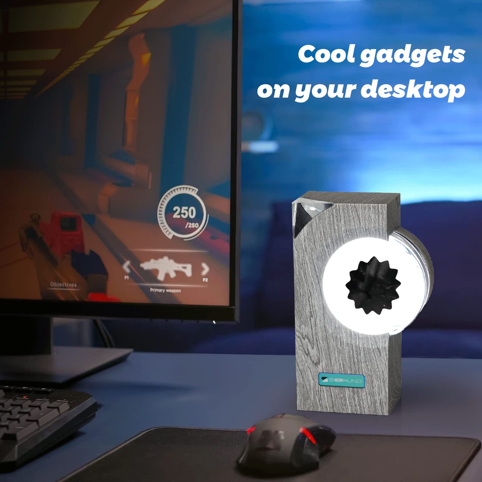 sovenomund Dancing Ferrofluid Sound Visualizer, Mysterious Liquid Office desk De - sovenomund Official Product View 5