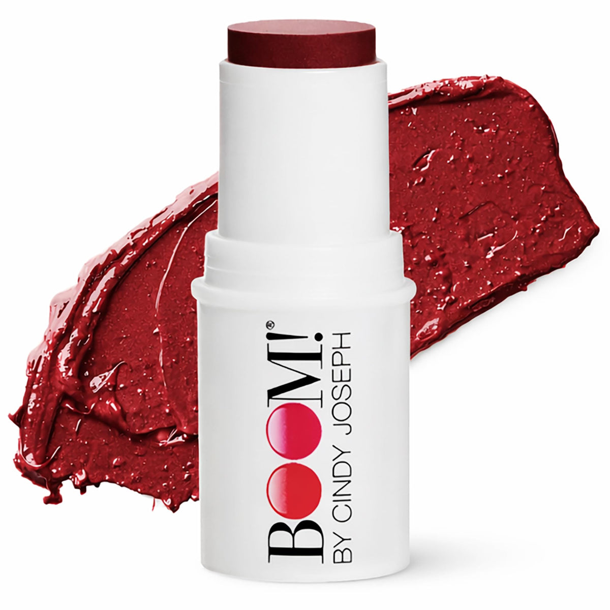 Boomstick Color All in One Cream Blush for Cheeks Eyes Lips - BOOM! by Cindy Joseph Official Imagery - 2