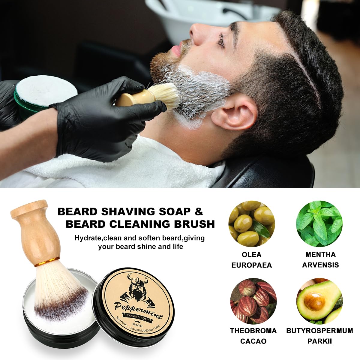 Beard Kit Gifts for Men 10 Pcs Cool Fathers Day Birthday - EXREIZST Official Imagery - 4