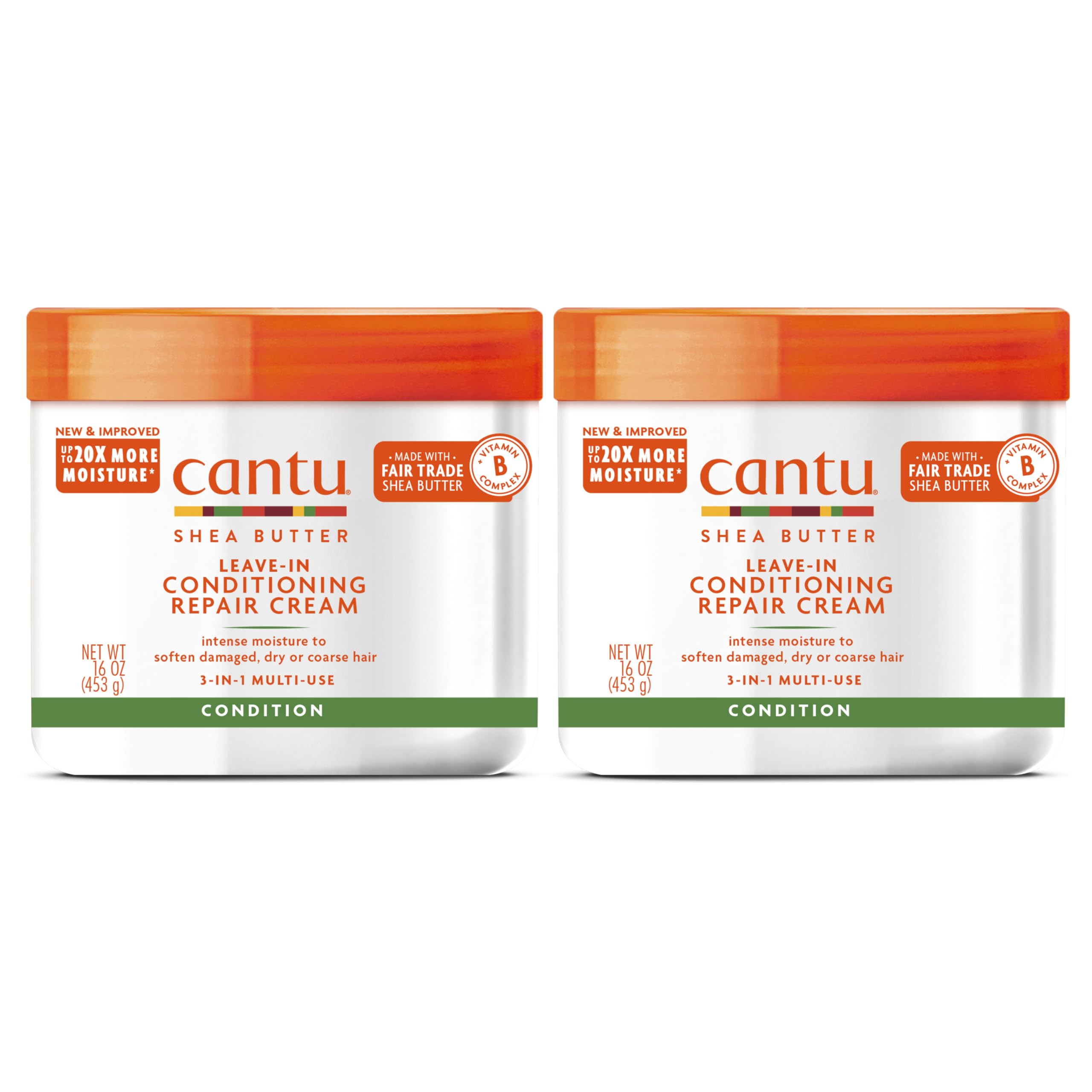 Cantu Leave - In Conditioning Repair Cream with Shea - Cantu Official Product View 2