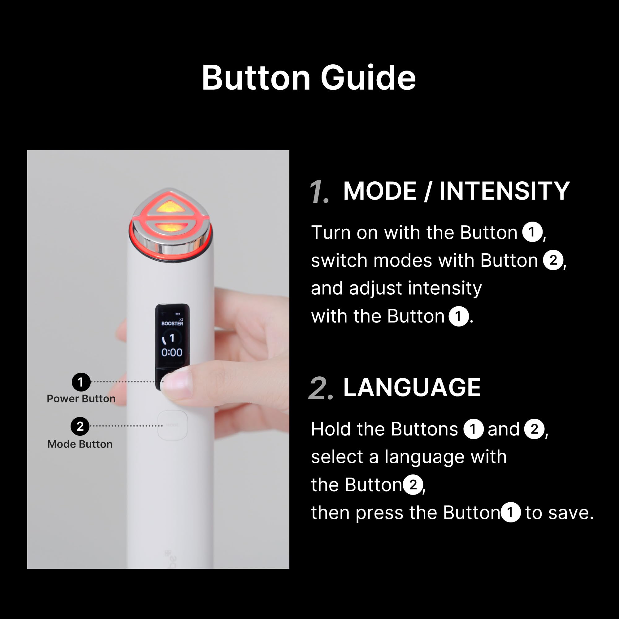 medicube Booster Pro X2™ - 7 in 1 Glow Beauty Device & 2X Glow Ca - medicube Official Product View 9