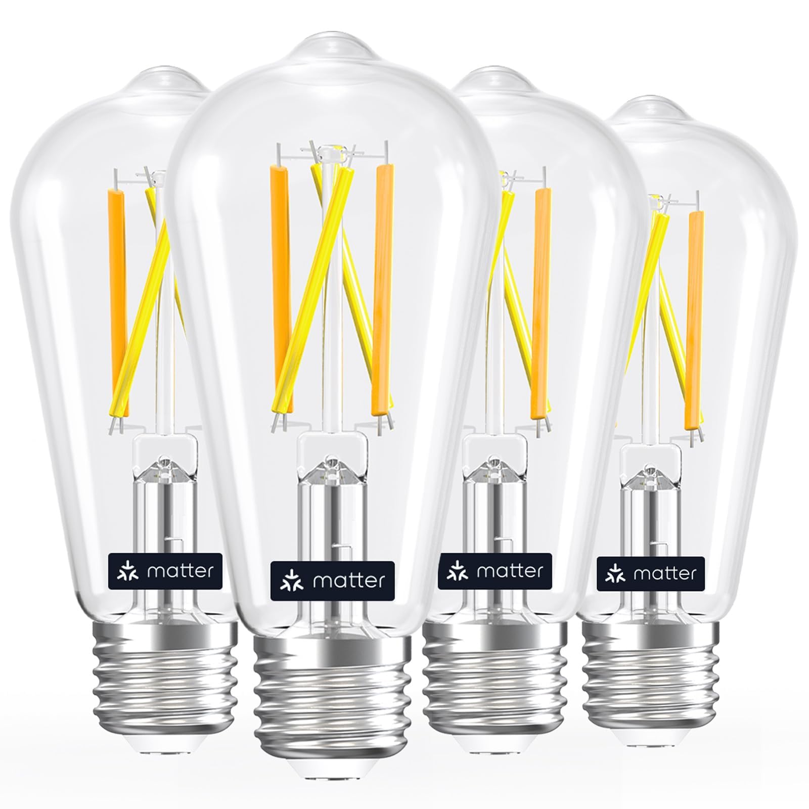 Linkind Matter Smart Edison Light Bulbs, ST19   Vintage Bulbs, 4 - Linkind Official Product View 1