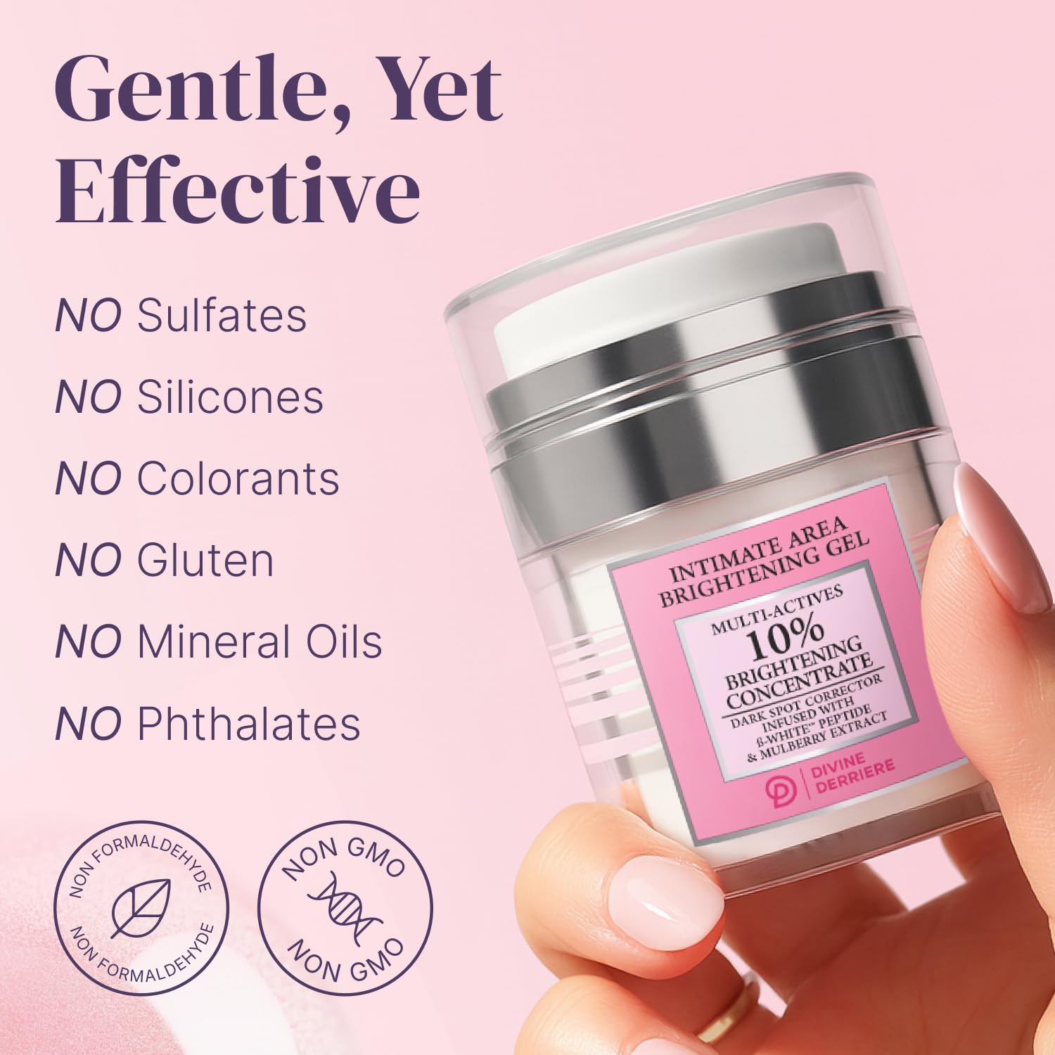 Divine Derriere Intimate Dark Spot Remover for Body, Face, Bikini and Sensitive Areas - Dark Spot Corrector Cream for Intimate Areas Contains Mulberry Extract, Alpha Arbutin, Peptide - Divine Derriere Official Product View 7