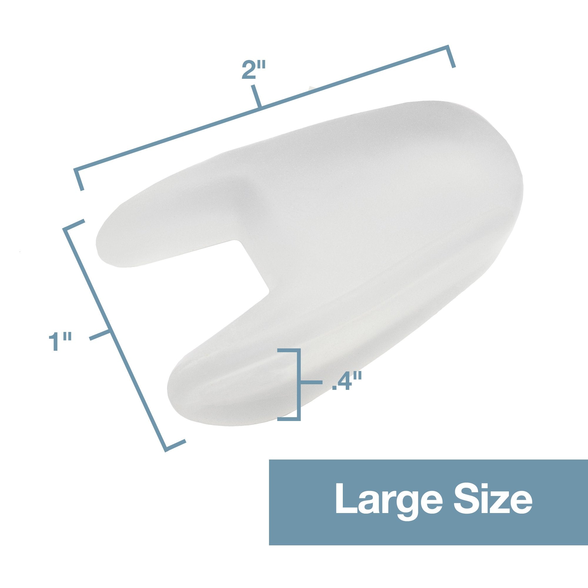 ZenToes Toe Separators for Bunion Pain Relief – Large