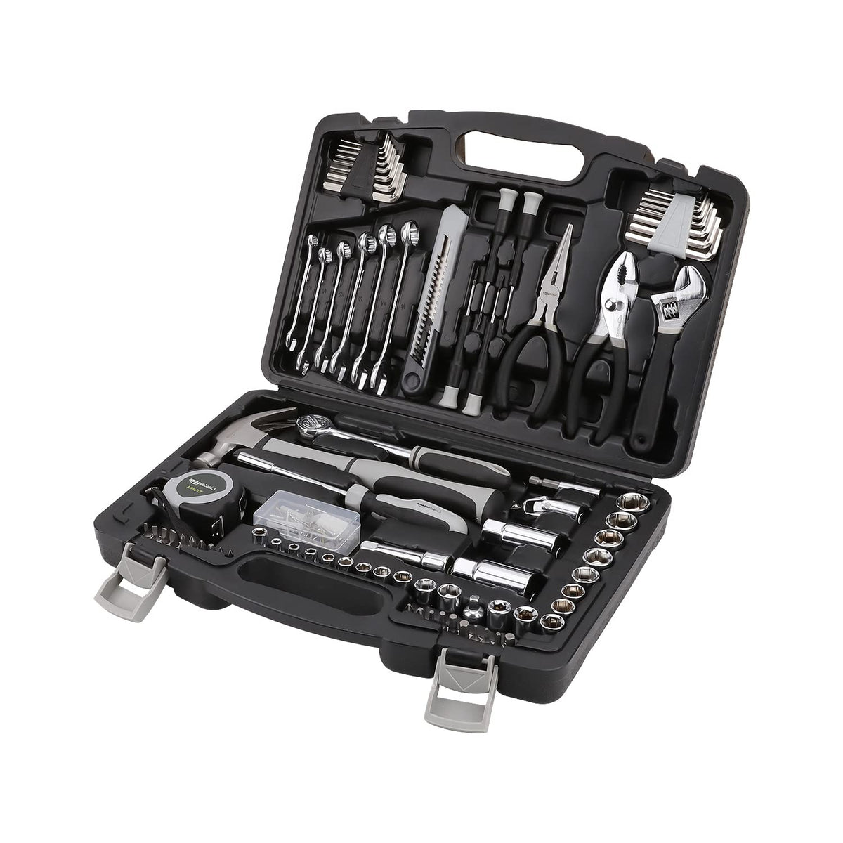 Amazon Basics 131 Piece General Household Hand Tool Set with - Amazon Basics Official Imagery - 2