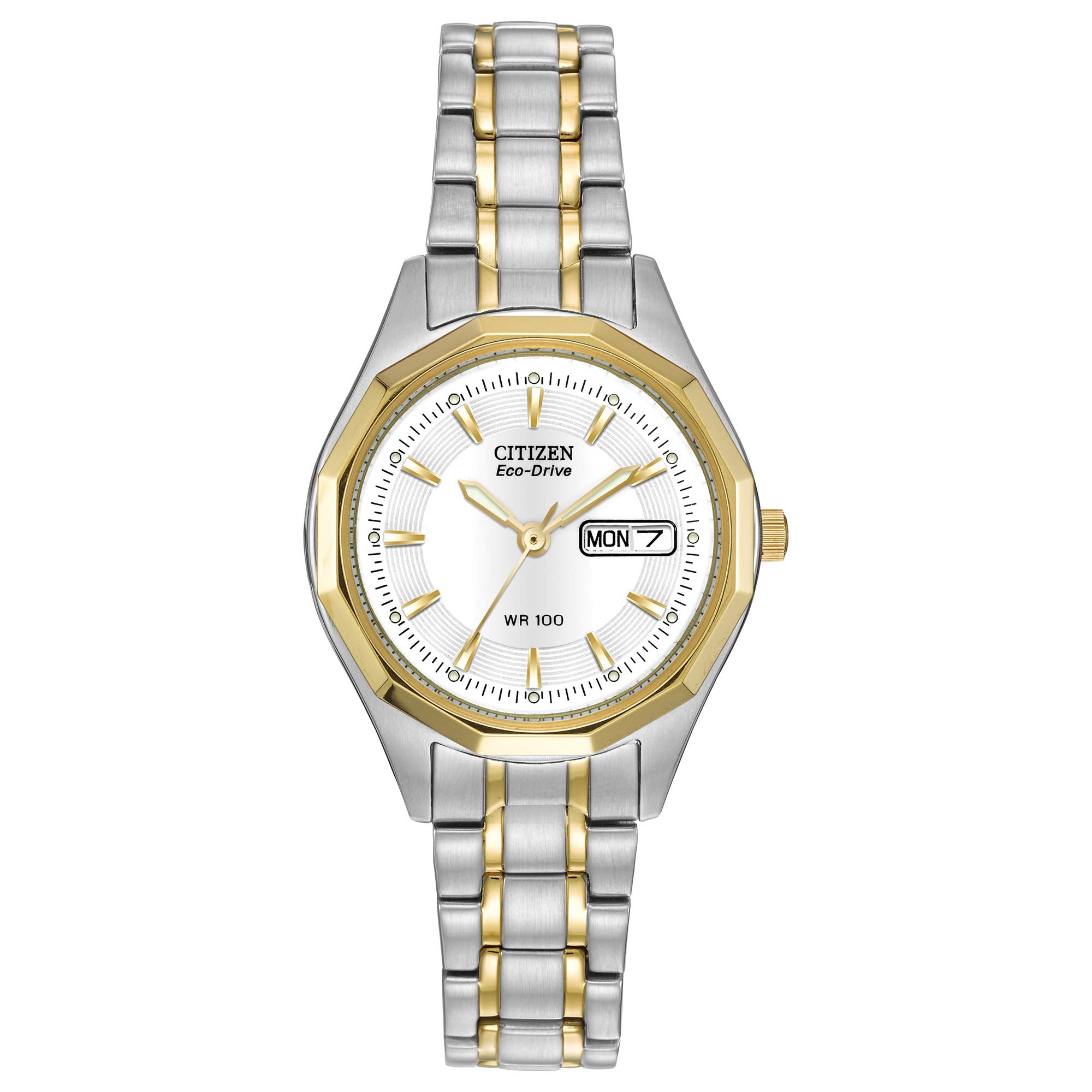 Citizen Ladies' Eco-Drive Classic 27mm Stainless Steel EW3144-51A - Product Imagery