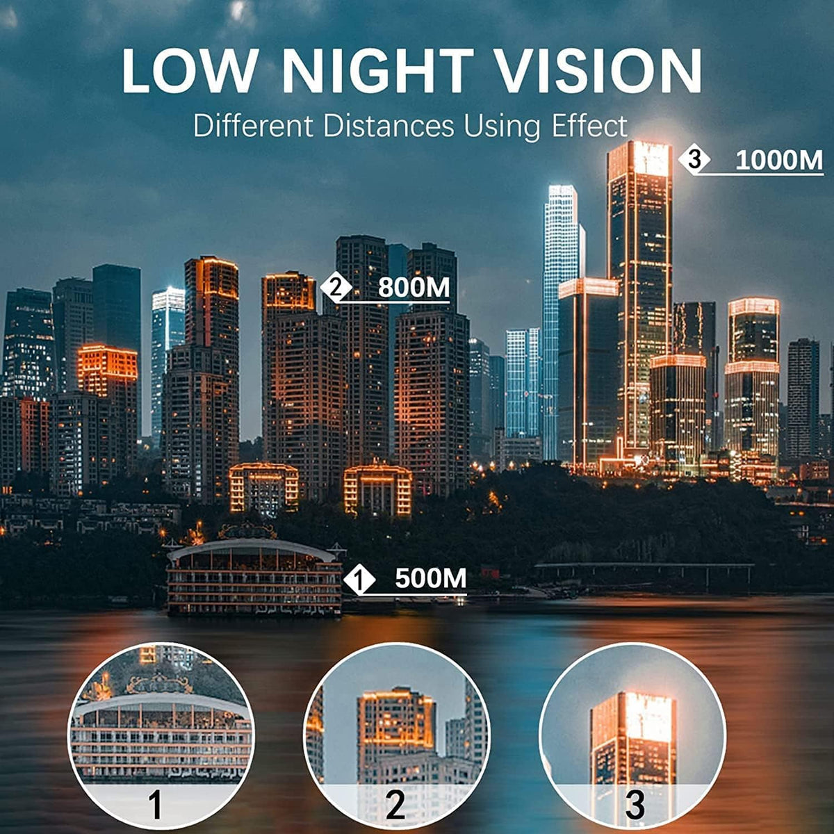 Monocular Telescope 80x100 High Powered Monoculars High - Mulamoy Official Imagery - 7