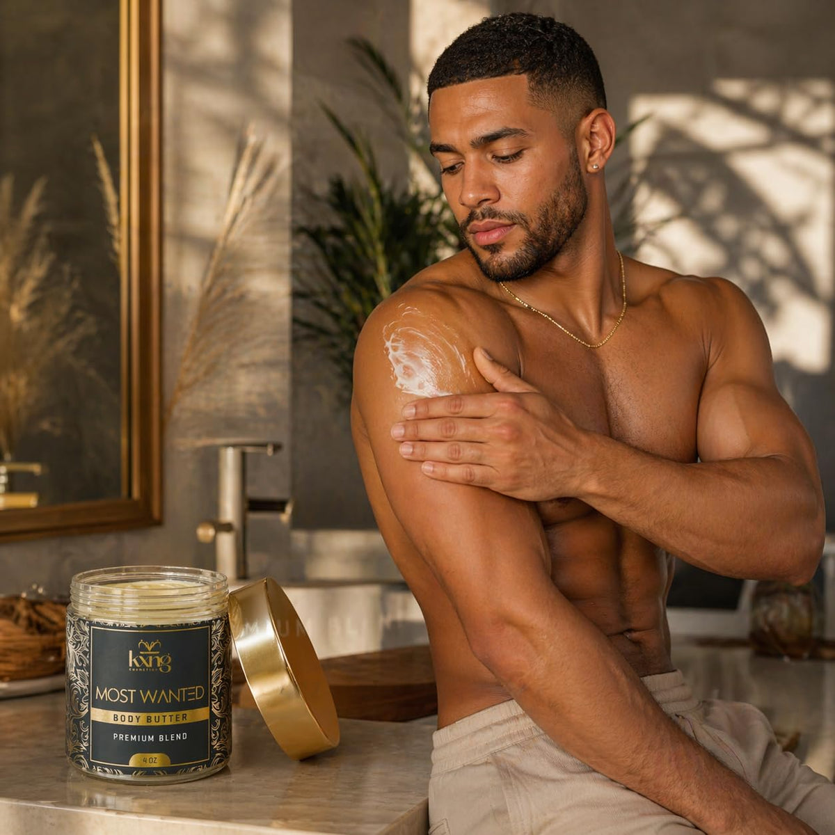 KXNG Cosmetics Shea Body Butter Cream 4oz - KXNG Cosmetics Official Imagery - 8