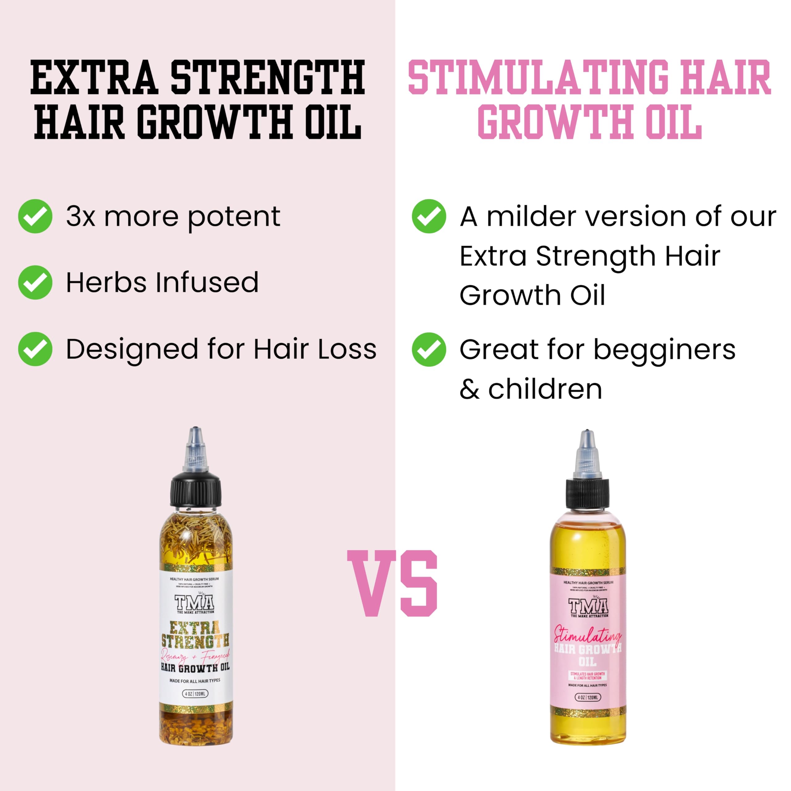The Mane Attraction Extra - Strength Herbal Hair Growth Oil & 4 Fl - The Mane Attraction Official Product View 9