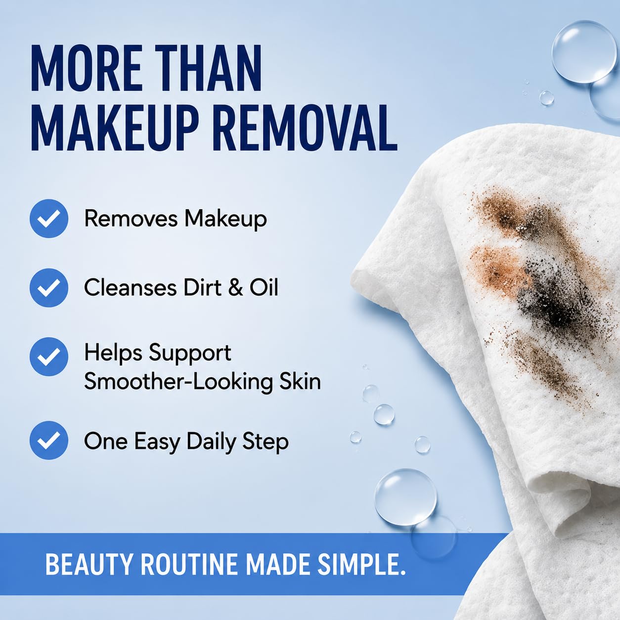 Global Beauty Care Retinol Waterproof Makeup Remover Facial - Global Beauty Care