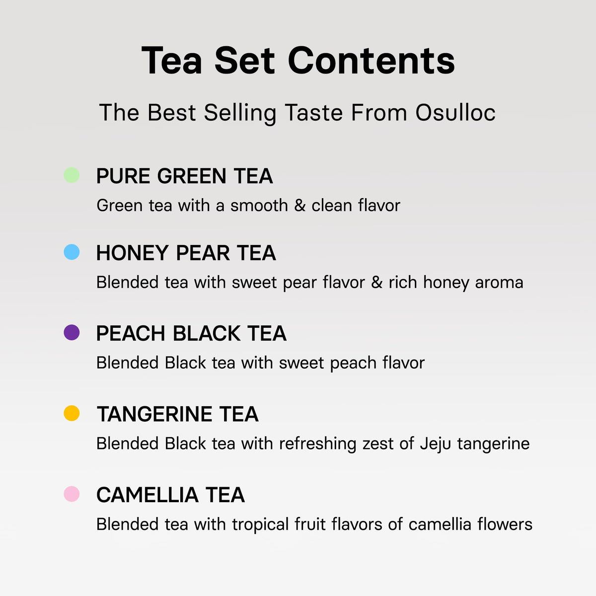OSULLOC Premium Tea Collection Self Care Sampler Gift Box - Osulloc Official Imagery - 6