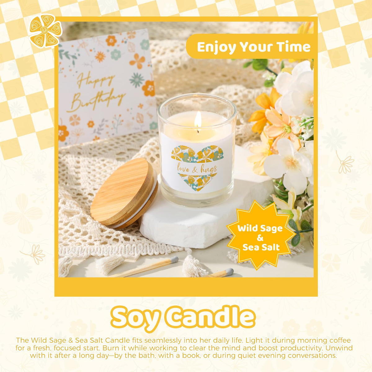 Birthday Gifts for Women 10PCS Self Care Gift Baskets for - EXTALOW Official Imagery - 7